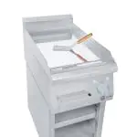 Bakplaat - Gas - Glad - Chroom - B 40 CM - G-Line HW-080366 €1,099.00 Bakplaat gas