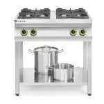 Gasfornuis - 4 Pits - Met Onderschap - Kitchen line - Hendi H227589 €2,295.00 Elektrisch fornuis met oven