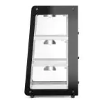 Warmhoudvitrine - 3 Niveaus - 230V - 500W - Zwart - Hendi H273760 €398.50 Warmhoudvitrine