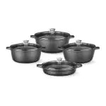 Braadpan - Met Deksel - Anti-Aanbak - 7 L - Ø 28 CM - Aluminium - Hendi H611029 €32.00 Braadpan
