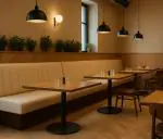 Eetbank Bistro - Crème - B 120 CM - G-Line HW-017010 €199.00 Eetbanken