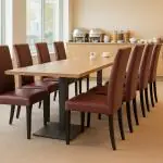 Stoel Tobago - Bruin - Kunstleer - G-Line HW-019074 €49.95 Lederen stoelen