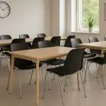 Stoel Helene - Stapelbaar - Zwart - G-Line HW-01007 €29.95 Kunststof stoelen