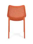 Terrasstoel Bea - Stapelbaar - Cognac - Kunststof - G-Line HW-61234 €39.95 Terrasstoelen
