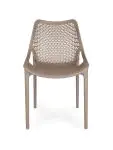 Terrasstoel Bea - Stapelbaar - Taupe - Kunststof - G-Line HW-61233 €39.95 Terrasstoelen
