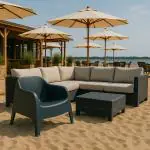 Terrasstoel Rosalie - Stapelbaar - Antraciet - G-Line HW-61265 €49.95 Terrasstoelen
