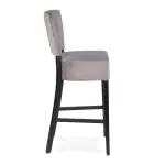 Barkruk Napels - Lichtgrijs - Stof - G-Line 58227 €79.95 Stoffen stoelen