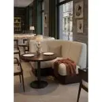 Hoekbank Bistro - Crème - G-Line 17030 €289.00 Eetbanken