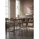 Barkruk Oldschool - Vintage Metal - Antraciet - Kunstleer - G-Line 76580 €79.95 Horeca barkrukken