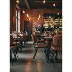 Stoel - Guus - Microfiber - Cognac - G-Line 85217 €97.95 Metaal stoelen
