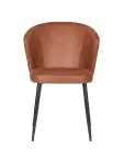 Stoel - Waylon - Microfiber - Cognac - G-Line 85267 €114.95 Metaal stoelen