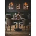 Stoel - Waylon - Microfiber - Army - G-Line 85265 €114.95 Metaal stoelen