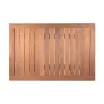 Terrastafel - Hout - Gietijzer - H 76.5 x B 120 x D 80 CM - G-Line 39823 €257.95 Terrastafel