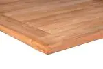 Terrastafel - Hout - Gietijzer - H 76.5 x B 120 x D 80 CM - G-Line 39823 €257.95 Terrastafel