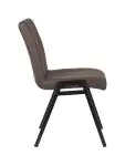Stoel - Matty - Microvezel - Antraciet -Stapelbaar - G-Line HW-130099 €79.95 Metaal stoelen