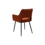 Stoel Mieke - Koper - Velvet - G-Line 85876 €109.95 Metaal stoelen