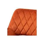 Stoel Mieke - Koper - Velvet - G-Line 85876 €109.95 Metaal stoelen