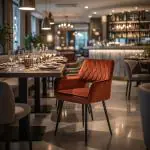 Stoel Mieke - Koper - Velvet - G-Line 85876 €109.95 Metaal stoelen