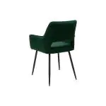 Stoel Mieke - Donkergroen - Velvet - G-Line 85509 €109.95 Metaal stoelen