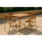 Terrasstoel Toscane - Stapelbaar - Terracotta - G-Line HW-146556 €34.95 Terrasstoelen