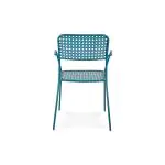 Terrasstoel Toscane - Stapelbaar - Blauw - G-Line HW-146557 €34.95 Terrasstoelen