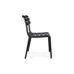 Terrasstoel Helen - Stapelbaar - Zwart - Kunststof - G-Line GL-153755 €34.95 Terrasstoelen