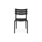 Terrasstoel Helen - Stapelbaar - Zwart - Kunststof - G-Line GL-153755 €34.95 Terrasstoelen