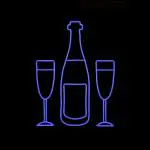 Neon verlichting tekst - Champagne - LED - RGB Multicolor - G-Line GL-157858 €139.00 Verlichting