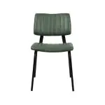 Stoel - Gustav - Kunstleder - Huntergroen - G-Line 156952 €79.95 Metaal stoelen