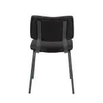 Stoel - Gustav - Kunstleder - Zwart - G-Line 156948 €79.95 Metaal stoelen