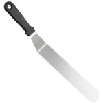 Paletmes - 30 CM - Gebogen - RVS - Zwart - G-Line GL-168539 €7.99 Keukenmessen