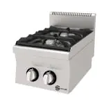 Kooktafel - 2 Pits - Gas - B 40 CM - Heavy Duty - G600 Line - G-Line GL-166999 €499.00 Elektrisch fornuis met oven
