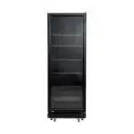Koelkast - 347 Liter - 1-Deurs - Glazen Deur - Geforceerd - Zwart - Exquisit E905303 €684.45 Koelkasten met glazen deur