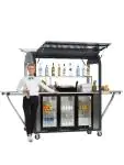 Multiwagon Coolrolly - Mobiele bar - 155 x 65 x 198(H) CM 86317 €3,975.00 Koelkasten met glazen deur