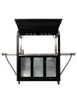 Multiwagon Coolrolly - Mobiele bar - 155 x 65 x 198(H) CM 86317 €3,975.00 Koelkasten met glazen deur