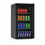 Koelkast Mini - 80 Liter - 1-Deurs - Glazen Deur - Statisch - Zwart - G-Line HW-61195 €229.00 Koelkasten met glazen deur