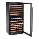 Wijnklimaatkast - Glazen Deur - 1-Deurs - 265 L - 92 Flessen - Hendi H237120 €972.00 Wijnklimaatkasten