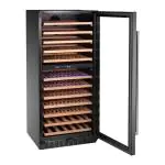 Wijnklimaatkast - Glazen Deur - 1-Deurs - 265 L - 92 Flessen - Hendi H237120 €972.00 Wijnklimaatkasten