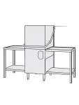 Kapmodel vaatwasser - Mand 50 x 50 CM - 2 afvoertafels - Diamond - DK7/6/AX DK7/6/AX €3,777.75 Doorschuifvaatwassers