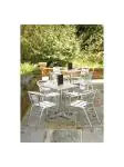 Tafel - H 72 x 60 x 60 CM - Aluminium/Essenhout - Bolero - U430 U430 €129.99 Horeca tafels