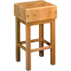 Hakblok - Blok 20 CM Dik - Acaciahout - H 90 x B 90 x D 60 CM - G-Line