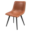 Stoel Nicolas - Cognac - Kunstleer - G-Line