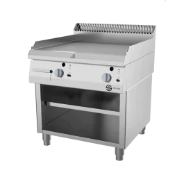 Bakplaat - Gas - Glad - Chroom - B 80 CM - G-Line