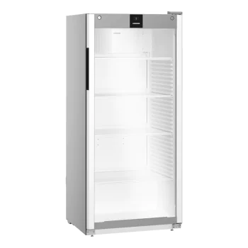Flessenkoeler - 434 Liter - 1-Deurs - Glazen Deur - Geforceerd - Zilver - Liebherr