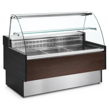 Koelvitrine - Cube - B 150 CM - Dark Chocolate - OP=OP