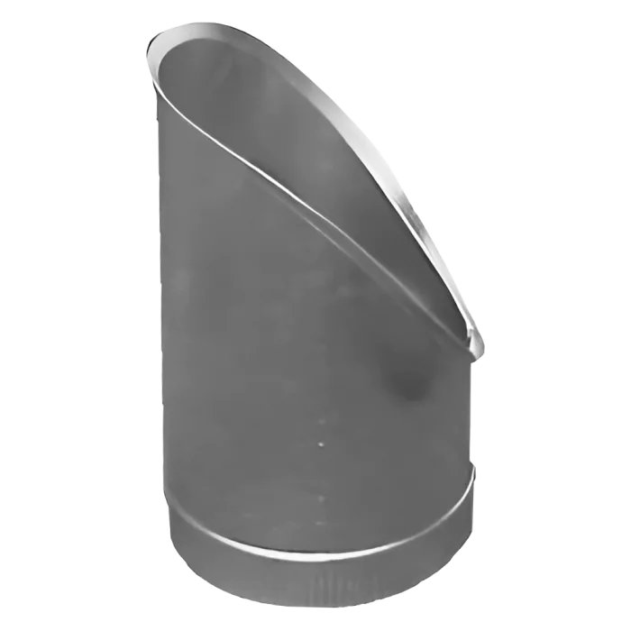 T-stuk kanaalwerk - Rond - Schuin - 45° - Aluminium - G-Line KAN-M-00011 €43.95 Kanaalwerk afzuiging