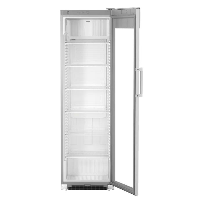 Koelkast - 422 Liter - 1-Deurs - Glazen Deur - Geforceerd - Zilver - Liebherr FKDv4513-21 €1,423.17 Koelkasten met glazen deur