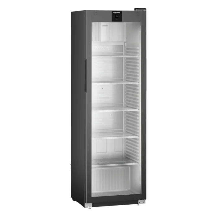 Flessenkoeler - 286 Liter - 1-Deurs - Glazen Deur - Geforceerd - Zwart - Liebherr MRFvg4011-20 €1,498.97 Horeca koelkasten