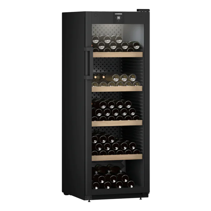 Wijnklimaatkast - Glazen Deur - 385 L - Zwart - Staal - 230V - GrandCru - Liebherr WPbl5001-20 €1,306.92 Wijnklimaatkasten