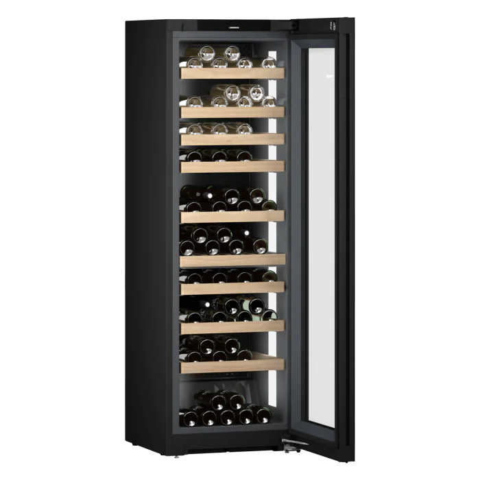 Wijnklimaatkast - Glazen Deur - 367 L - Zwart - RVS - 230V - Vinidor Selection - Liebherr WPgbi5272-20 €3,056.20 Wijnklimaatkasten